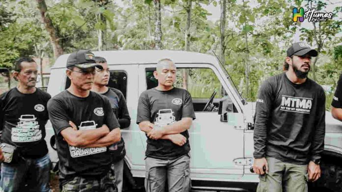 Bupati Bersama Tim MTMA Trans Tv Jajal Track Offroad Bunter Ciamis