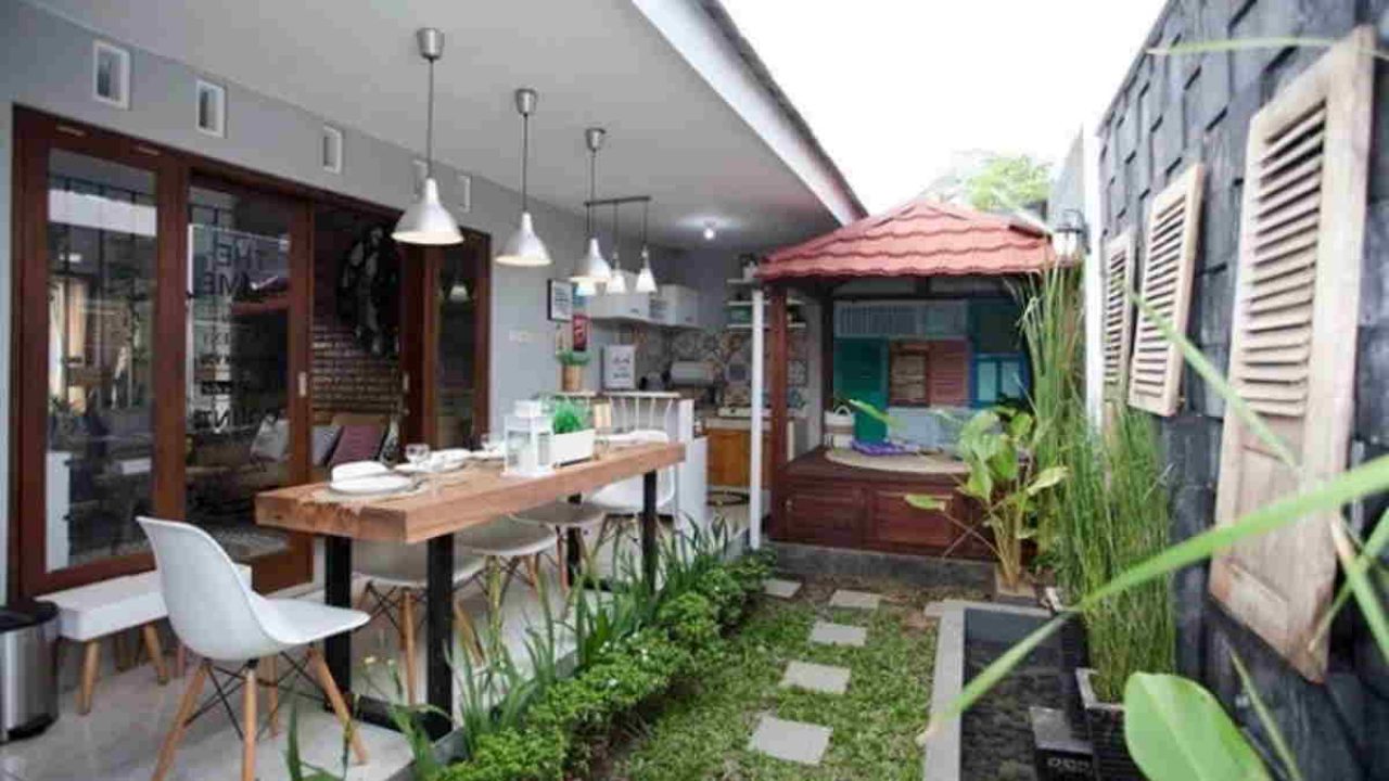  Desain  Dapur Luar Rumah Sederhana Di Halaman Belakang  Harapan