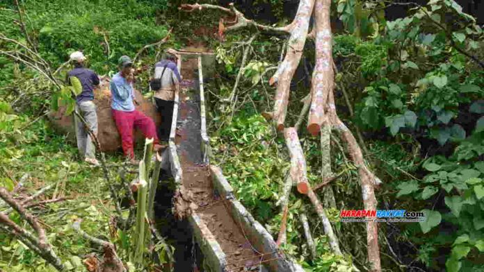Jembatan Saluran Air Patah