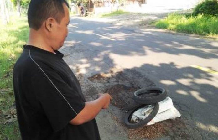 Kerusakan Jalan Nasional di Pangandaran Penyebab Lakalantas