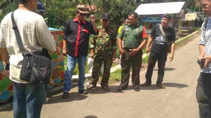 Ketua DPRD Ciamis Minta Dinas PU Tinjau Retakan Jembatan Cadas Ngampar