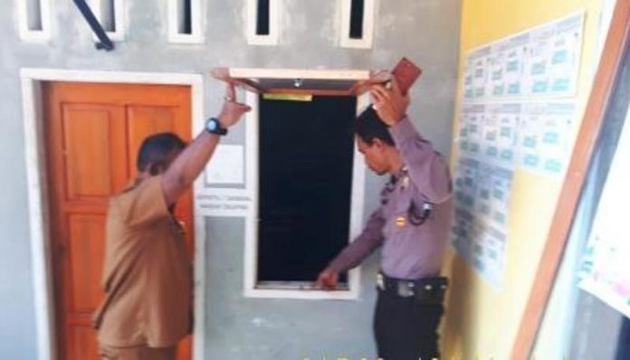 Maling Gasak Aset Milik Desa Jadimulya Pangandaran