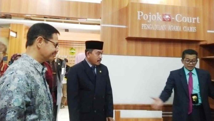 Mudahkan Masyarakat Urus Perceraian, PA Ciamis Resmikan Pojok e-Court dan Posbakum