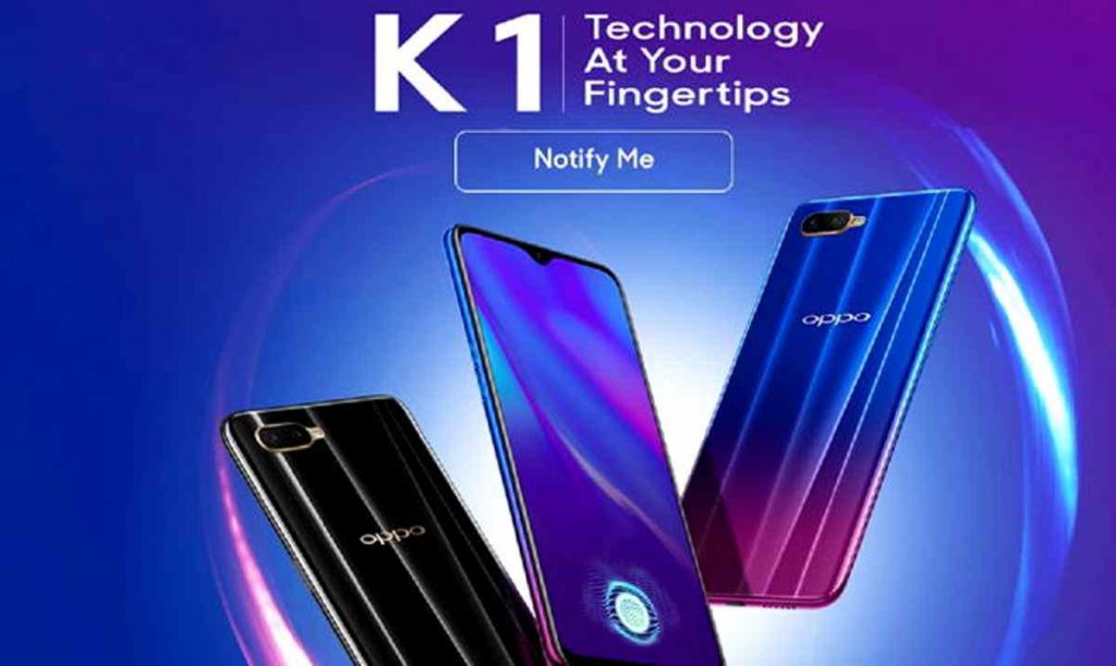Oppo K1. Photo: Net/Ist.