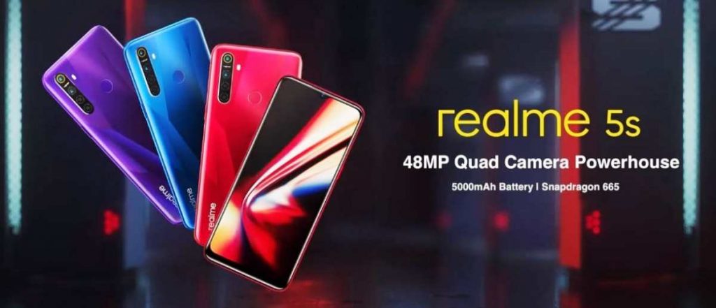 Realme 5s. Photo: Net/Ist.