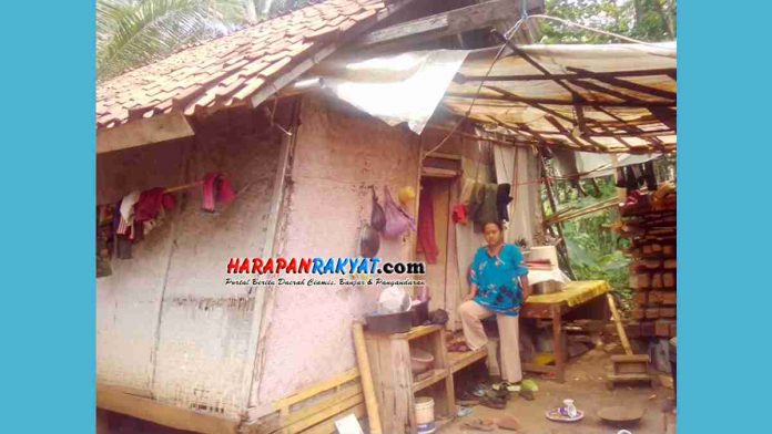 Rumah Warga Ciamis yang Hampir Roboh Akan Diperbaiki Pemerintah Desa