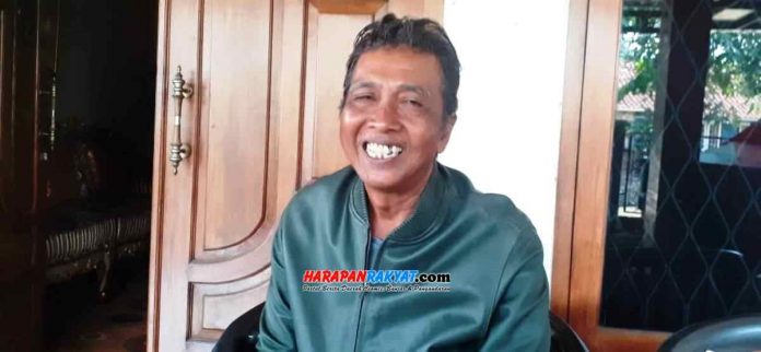 H. Basuki, tokoh masyarakat Kelurahan Maleber, Kecamatan/Kabupaten Ciamis.
