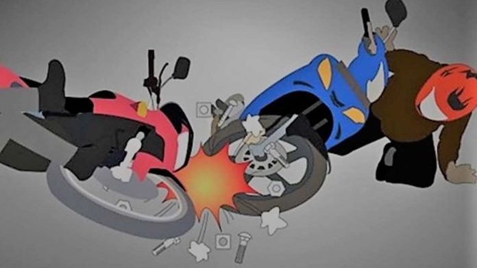 tabrakan honda