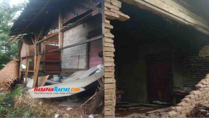 rumah rusak akibat puting beliung
