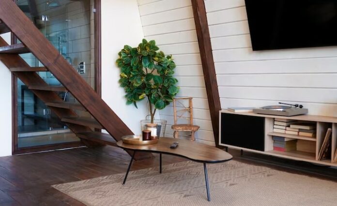 Desain Interior dengan Pola Garis, Inspirasi Ruangan Unik