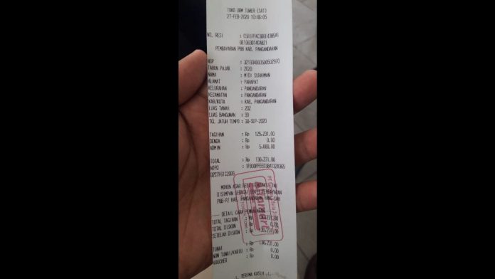 bayar pbb di minimarket