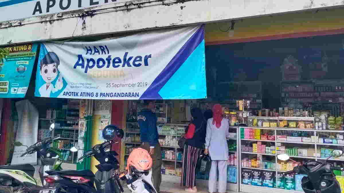 Dampak Virus Corona Harga  Masker di  Pangandaran  Naik Dua 