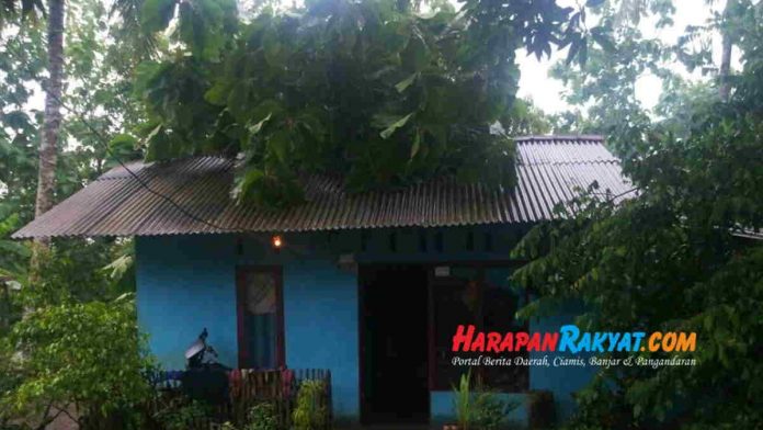 Hujan Angin, Rumah Warga Kalipucang Pangandaran Tertimpa Pohon