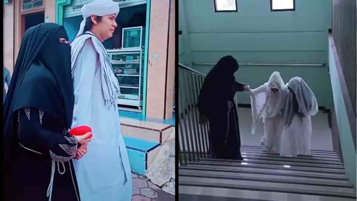 VIdeo TikTok Istri Antar Suami Menikah Lagi