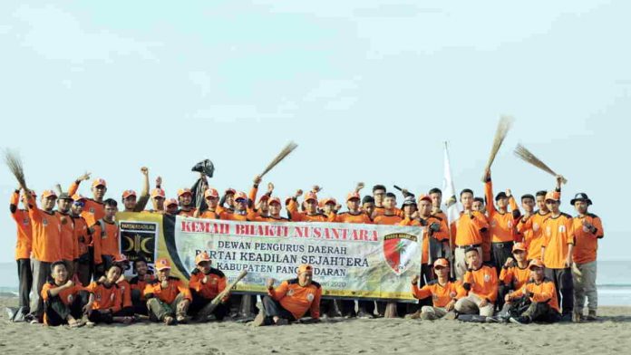 PKS Pangandaran Kuatkan Nasionalisme Kader Melalui Kemah Bakti Nusantara