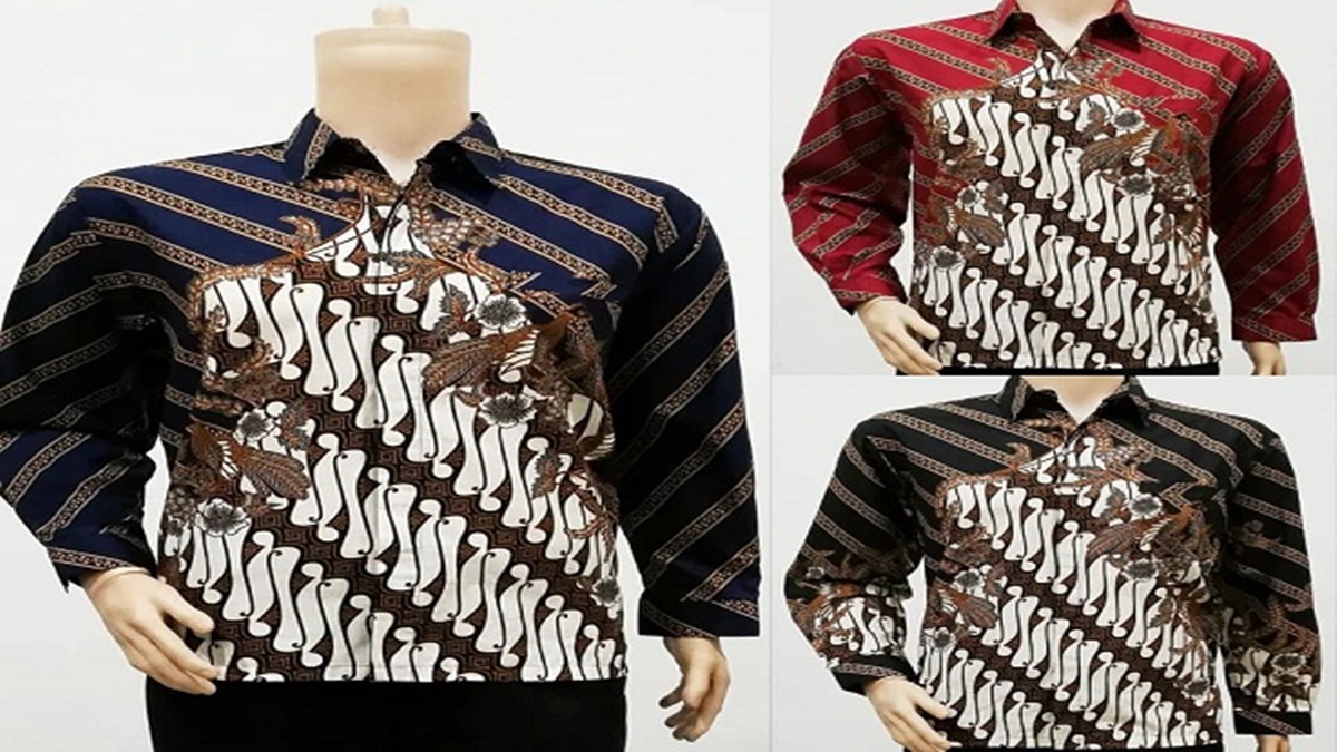 Model Baju  Batik Pria Masa  Kini  yang Sedang Trend 