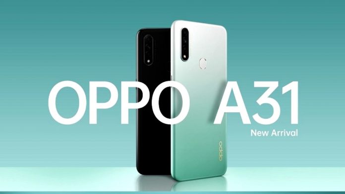 HP Oppo A31 resmi masuk Indonesia hari ini, Kamis (13/02/2020).
