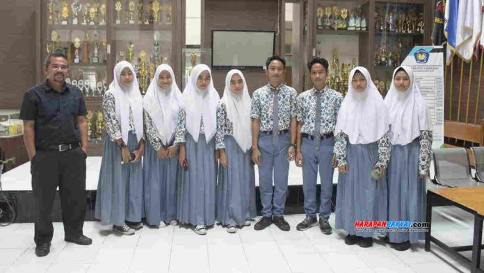 Siswa SMAN 3 Banjar