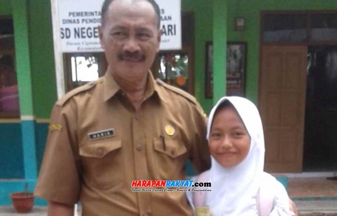 Vivi Aulya Silviani, siswi SDN 1 Kawali, Kecamatan Kawali, Kabupaten Ciamis, Jawa Barat, akan mewakili Kecamatan Kawali dalam Lomba Sispres tingkat Kabupaten Ciamis.