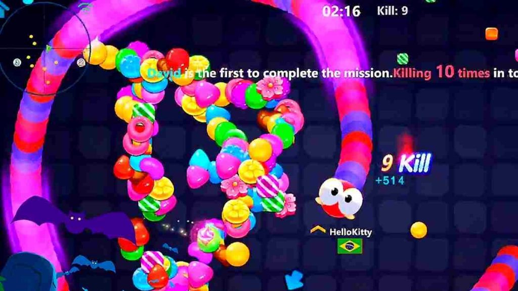 Snake Candy.io. Photo: Net/Ist.
