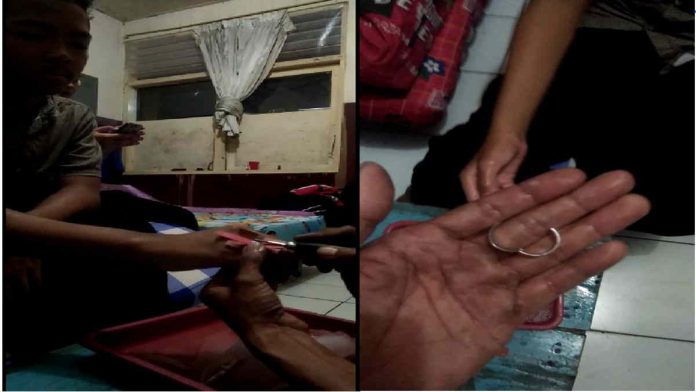 Tak Bisa Copot Cincin di Jari Manis, Santri di Ciamis Datangi Damkar