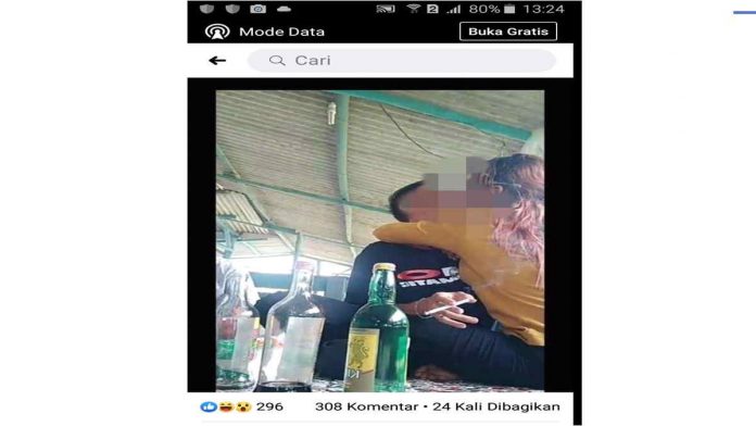 Tokoh Masyarakat Banjarsari Ciamis, Minta Polisi Tindak Pelaku Mesum yang Viral di Facebook