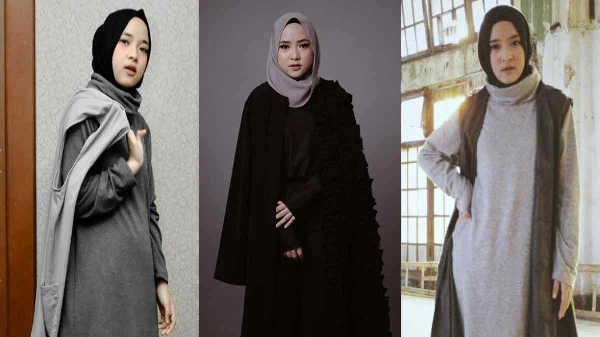 Model Baju Gamis Jumbo ala Nissa Sabyan yang Inspiratif 