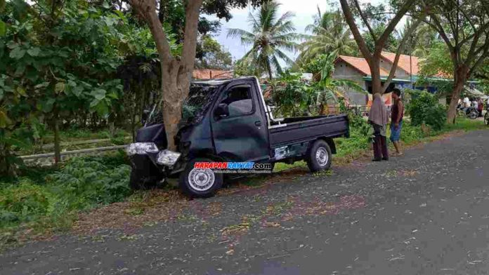 Mobil Tabrak Pohon