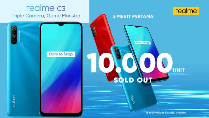 ponsel realme c3