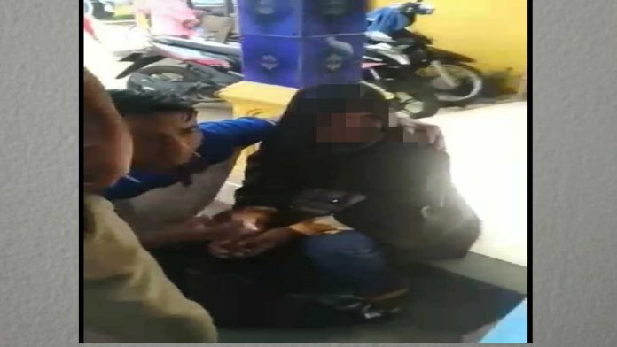 Diduga Copet, Seorang Ibu Muda di Lakbok Ciamis Diamankan Warga
