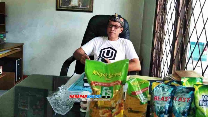 Ketua Himpunan Pedagang Kreatif Venue BMX Kabupaten Ciamis, H. Akaw