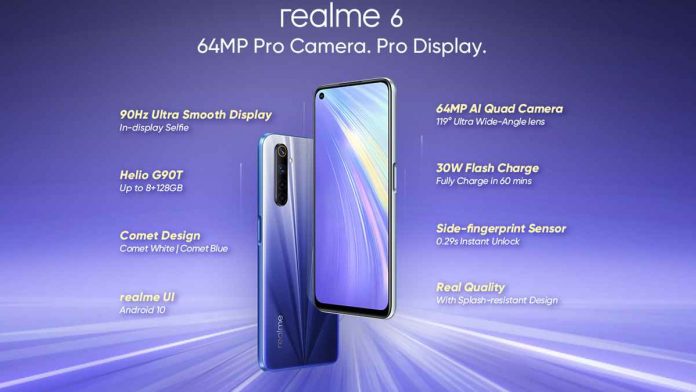 Harga HP Realme 6 yang Baru Saja Hadir di Indonesia