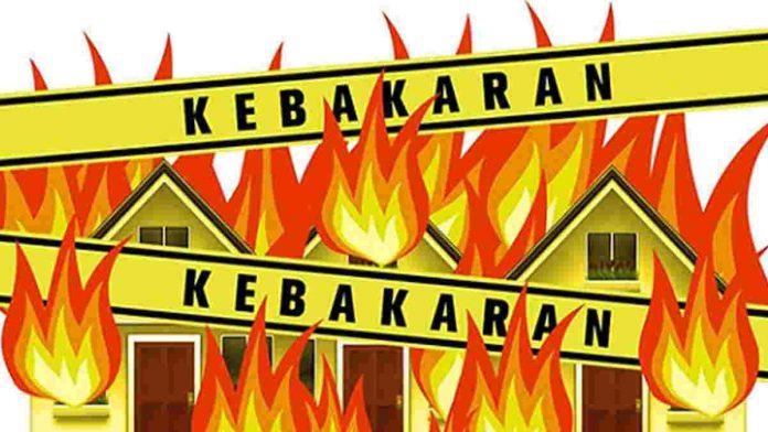 Ilustrasi kebakaran