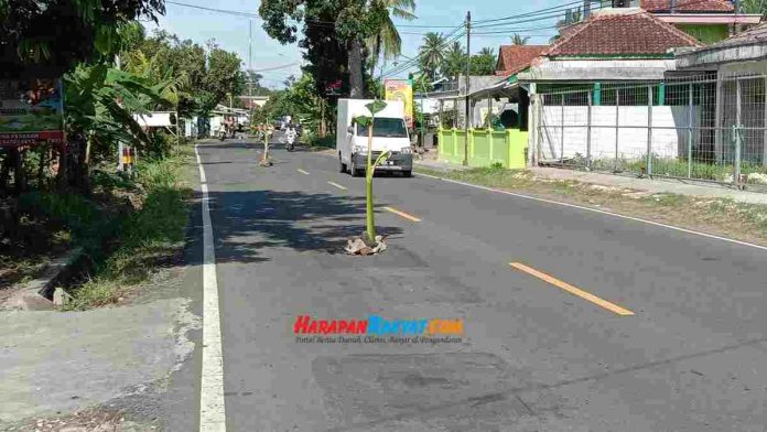 Jalan Berlubang di Pangandaran