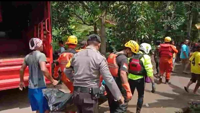 Jasad Warga Banjaranyar Ciamis yang Diduga Terseret Arus Sungai Ciputrahaji Akhirnya Ditemukan