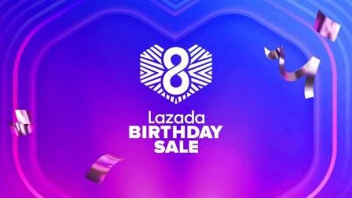 Lazada 8th Birthday Sale