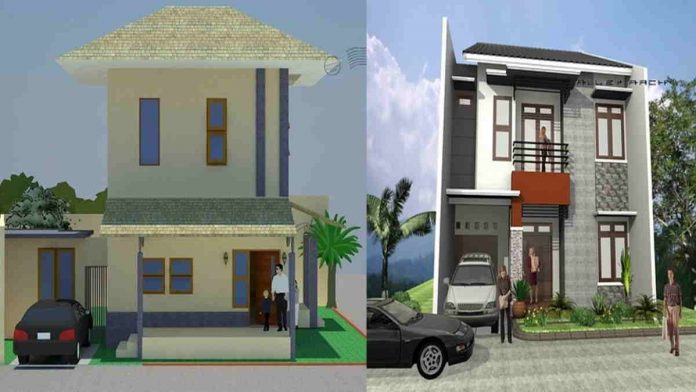 Model Rumah Tingkat Minimalis