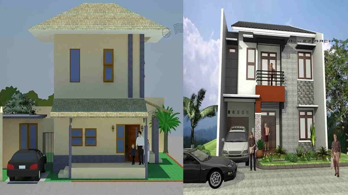 Model Rumah Tingkat Minimalis