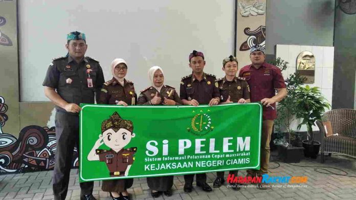 Mudahkan Masyarakat Laukan Pengaduan, Kejari Ciamis Luncurkan Aplikasi Si Pelem