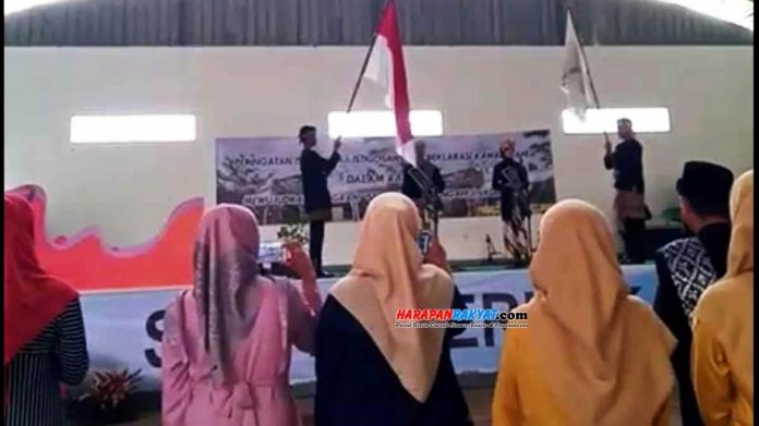Deklarasi SMA Negeri 1 Kawali Ngahiji Jadi Kahiji digelar dalam rangka mewujudkan program.