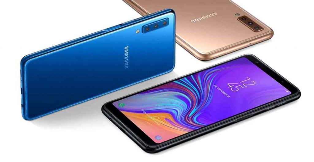 Samsung Galaxy A7 (2018). Photo: Net/Ist.
