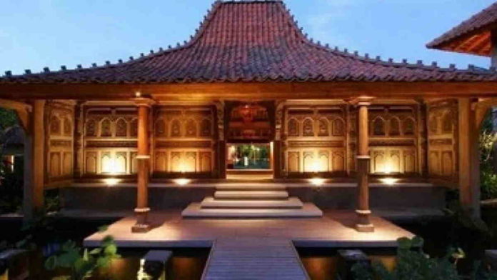 Desain Teras Rumah Limasan