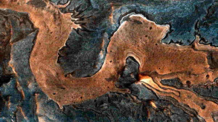 Gambar Naga di Mars