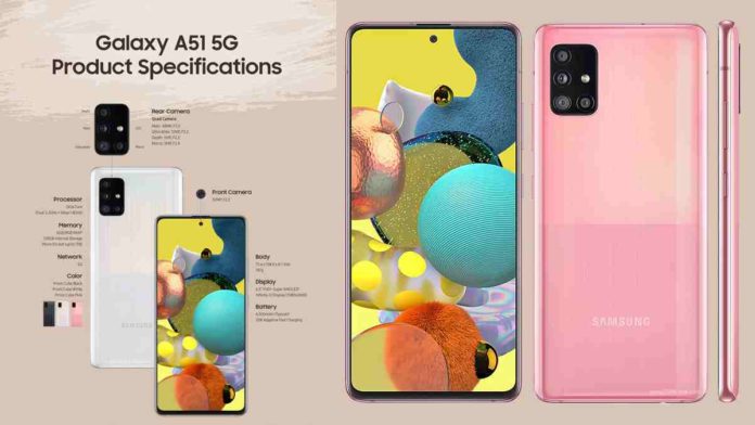 gambar HP Samsung Galaxy A51 5G