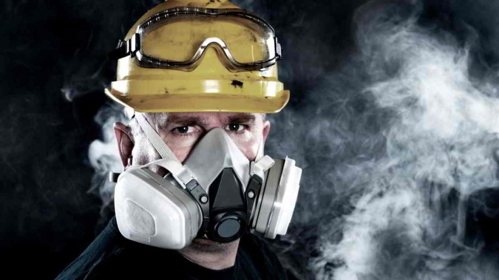 Facepiece respirator. Photo: Net/Ist.