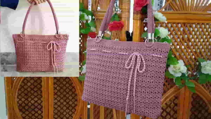 Model Tas Rajutan Tangan