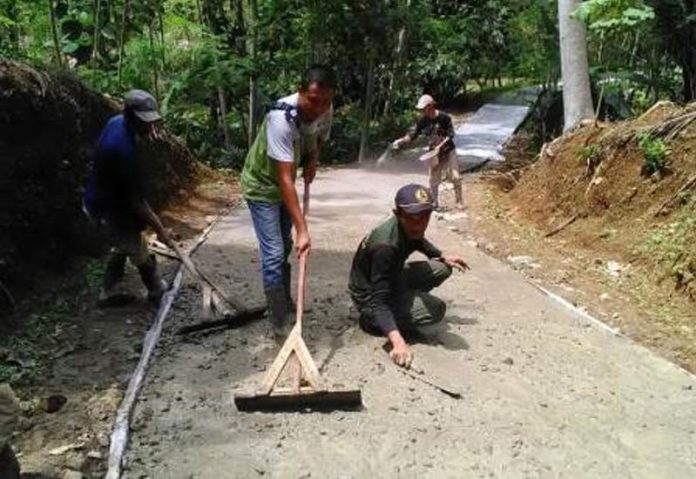 Pemdes Cigayam Banjaranyar Ciamis Terus Benahi Infrastruktur
