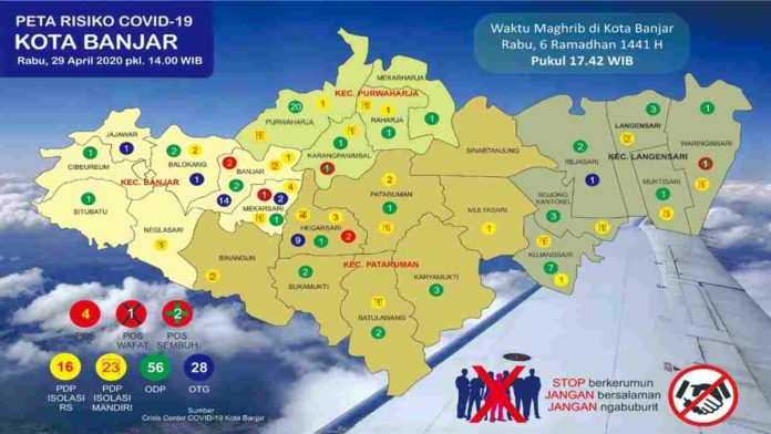 Update Corona Kota Banjar 29 April
