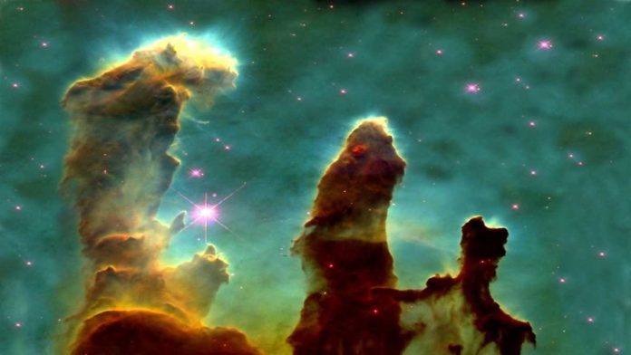 potret pillars of creation terbaru