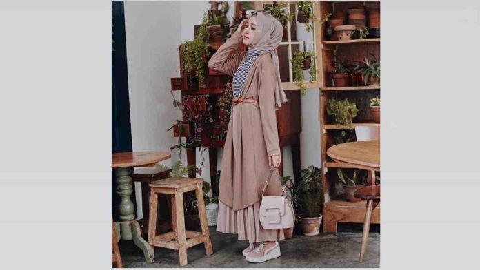 Rok Plisket Mocca